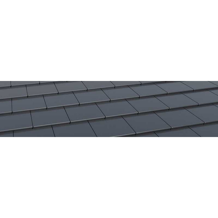 Цементно-песчаная черепица Braas Тевива Серый кристалл